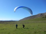 Paragliding course beginner ground training with Olympic Wings