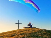 Chris Geist Flight Techniques paragliding seminar with Olympic Wings Mt Olympus Greece
