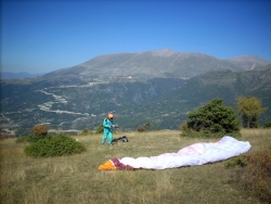 Kriovrissi Mount Olympus take-off