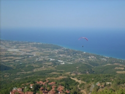 Little Church flight to the beach of Neos Panteleimonas - Mount Olympus