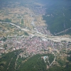 tandem paragliding at Mouzaki Meteora