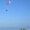 Paramotor Paragliding at the beach of Platamonas - Mount Olympus