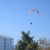Paramotor Paragliding at the beach of Platamonas - Mount Olympus