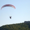 Paramotor Paragliding at the beach of Panteleimonas - Mount Olympus