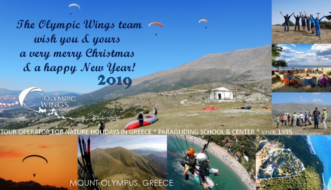 Best Wishes for 2019 by Olympic Wings