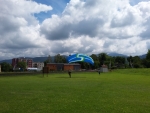 Olympic Wings at Sky Paragliders Final step Inflation of the Glider 02