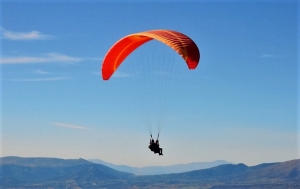 Olympic Wings tandem paragliding Mt Olympus Greece