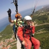 Happy PassengAIRs Tandem paragliding training Course with Olympic Wings Mt Olympus Greece