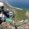 Happy Passengers Tandem paragliding training Course with Olympic Wings Mt Olympus Greece