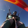 Happy Passengers Tandem paragliding training Course with Olympic Wings Mt Olympus Greece