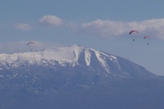 Olympic Wings paramotor trike Olympus Greece air pics Skydance
