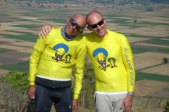 Paragliding in Kalipefki with friends from Athens - August 2011