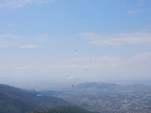 Paragliding XC seminar Bruce Goldsmith with Olympic Wings Mt. Olympus Greece