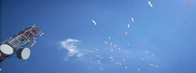 Paragliding World Cup (PWC) 2010 in Drama - Northern Greece