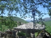 view from guesthouse Elati to Pindos mountains