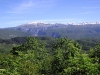 view from guesthouse Elati to Pindos mountains