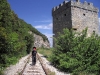 Platamonas - Railway at the castle