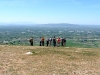 paragliding group - take-off