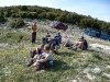 paragliding group - take-off