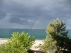 rainbow Neos Panteleimonas beach