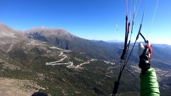 Paragliding course plus Single Skin surface gliders with Olympic Wings Mount Olympus Greece