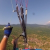 paragliding tandem flight with Olympic Wings at Mount Olympus