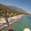 paragliding tandem flight with Olympic Wings at Mount Olympus