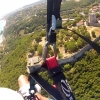 paragliding tandem flight with Olympic Wings at Mount Olympus