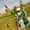 paragliding tandem flight with Olympic Wings at Mount Olympus