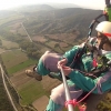 paragliding tandem flight with Olympic Wings at Mount Olympus