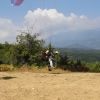 paragliding tandem flight with Olympic Wings at Mount Olympus