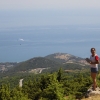 paragliding tandem flight with Olympic Wings at Mount Olympus