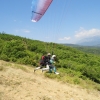 paragliding tandem flight with Olympic Wings at Mount Olympus