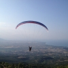 paragliding tandem flight with Olympic Wings at Mount Olympus