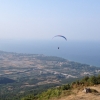 paragliding tandem flight with Olympic Wings at Mount Olympus