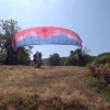 paragliding tandem flight with Olympic Wings at Mount Olympus