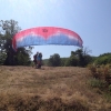 paragliding tandem flight with Olympic Wings at Mount Olympus