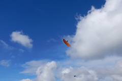 Ueli Chris Christo Lee Dave with pilots flying at Olympus paragliding holidays with Olympic Wings Greece