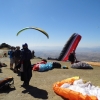 XC seminar at Mount Olympus with Bruce Goldsmith - takeoff at Kalivia